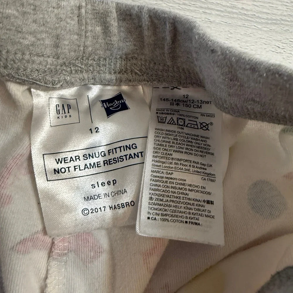 GAP kids twister pajama set size‎ 12